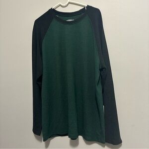 Orvis Dark Green and Black Long Sleeve Tee